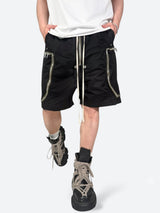 SHADOW AIR METAL ZIP WIDE SHORTS：シャドウエア メタルジップ ワイド ショーツ