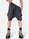 SHADOW AIR TIERED SAROUEL SHORTS：シャドー エア ティアード サルエル ショーツ