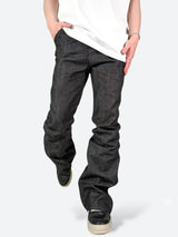 SHADOW DEPTH RIVET FLARE DENIM：シャドウ デプス リベット フレア デニム