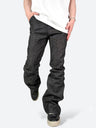 SHADOW DEPTH RIVET FLARE DENIM：シャドウ デプス リベット フレア デニム