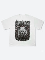 SILVER CLAW FANGS GRAPHIC TEE：シルバー クロー ファングス グラフィック Tシャツ