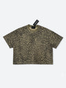 SMOKE ASH LEOPARD BOXY TEE：スモーク アッシュ レオパード ボクシー Tシャツ