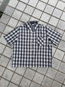 VINTAGE ASH PLAID BOXY SHIRT：ヴィンテージ アッシュ プレイド ボクシー シャツ