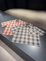 VINTAGE SQUARE TARTAN BOXY SHIRT：ヴィンテージ スクエア タータン ボクシー シャツ