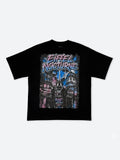 VIOLET SHADOW NOCTURNE PARIS TEE：ヴァイオレット シャドウ ノクターン パリス Tシャツ