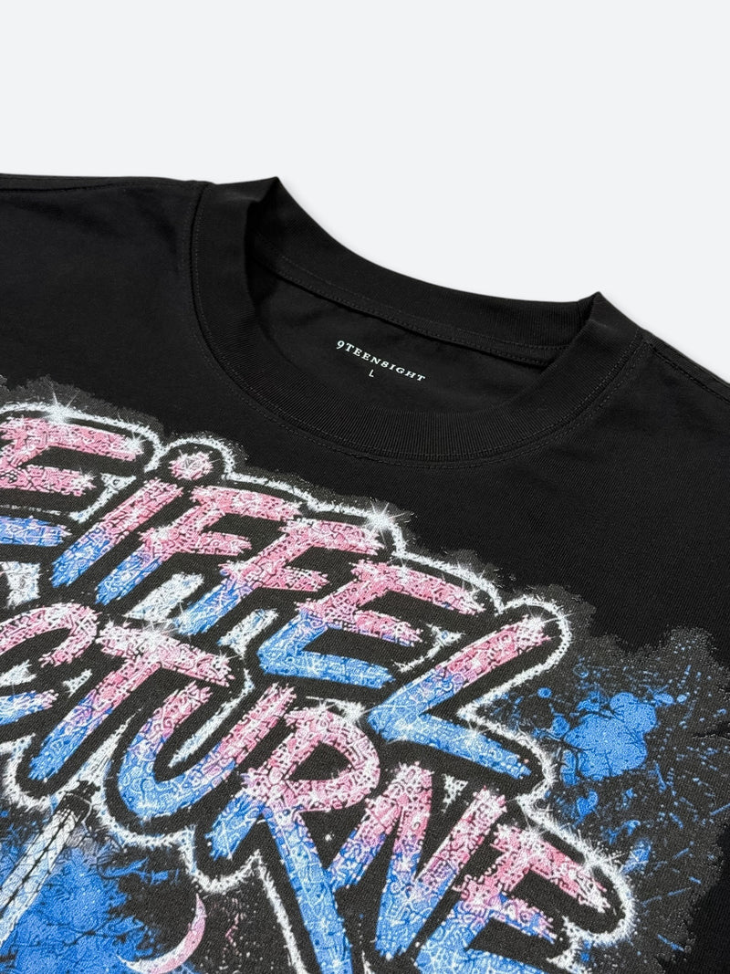 VIOLET SHADOW NOCTURNE PARIS TEE：ヴァイオレット シャドウ