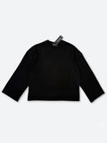 WAFFLE DRAPE WIDE SLEEVE PULLOVER：ワッフル ドレープ ワイド スリーブ プルオーバー
