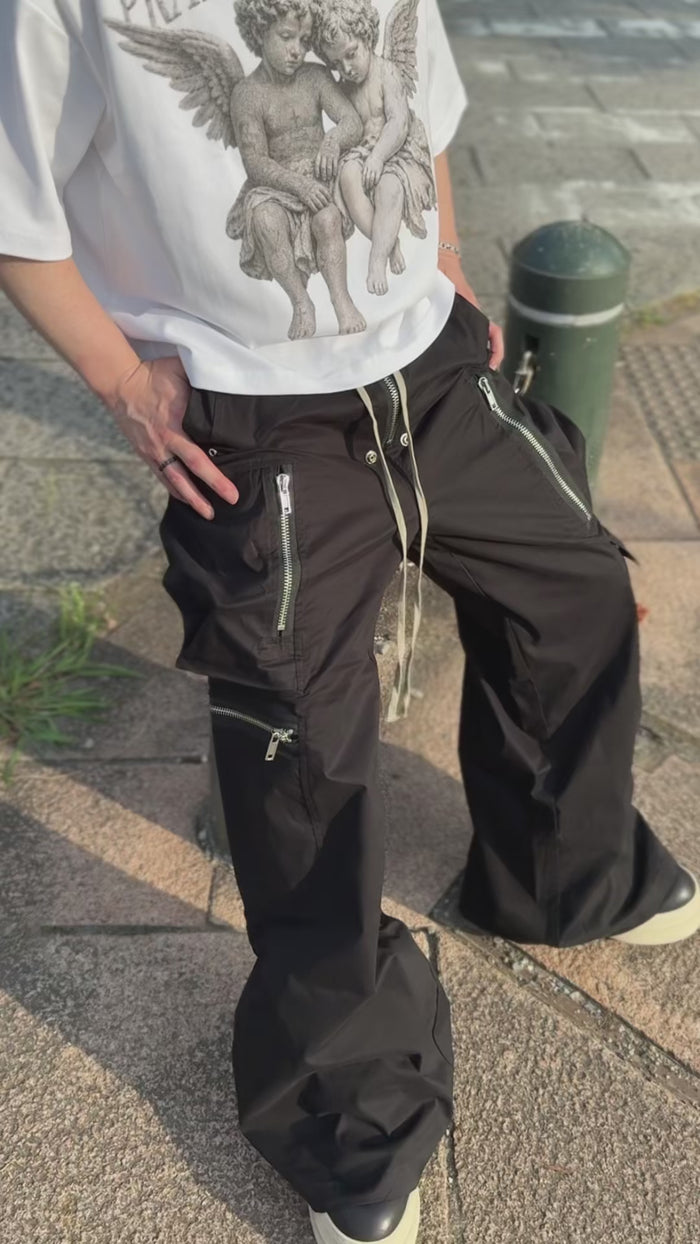 BLACK SHADOW ZIPCORD CARGO PANTS：ブラック シャドウ ジップコード カーゴパンツ