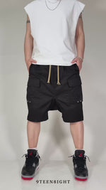 SHADOW LURK PHANTOM DRAPE SHORTS：シャドウ ラーク ファントム ドレープ ショーツ
