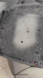 ASTROBURST RELIC DENIM SHORTS：アストロバースト レリック デニムショーツ