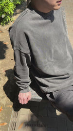 DUALITY SPLASH LONG SLEEVE TEE: Duality Splash Long Sleeve Tee 