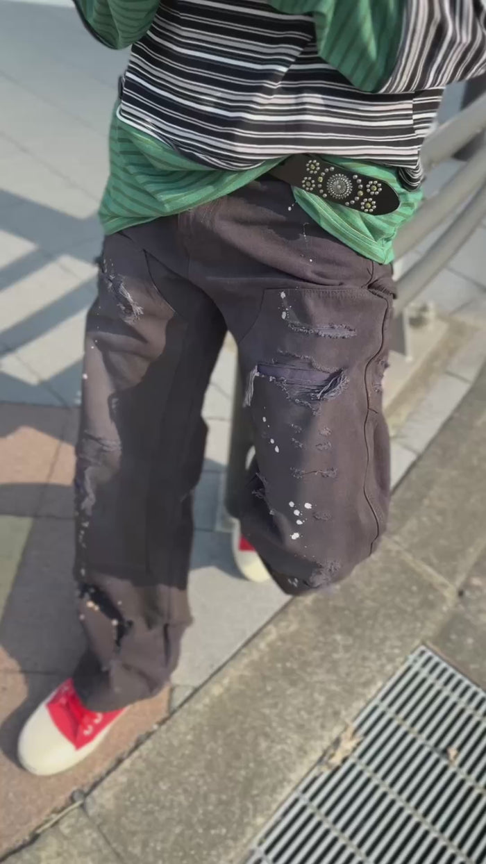 SHATTER FRAGMENT PANEL WORKS DENIM：シャッター フラグメント パネル ワークス デニム