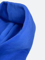 KLEIN BLUE SLIP POCKET HOODIE: KLEIN BLUE SLIP POCKET HOODIE