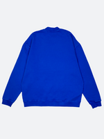 KLEIN BLUE RETRO WASHED SWEATSHIRT：クラインブルーレトロウォッシュドスウェットシャツ