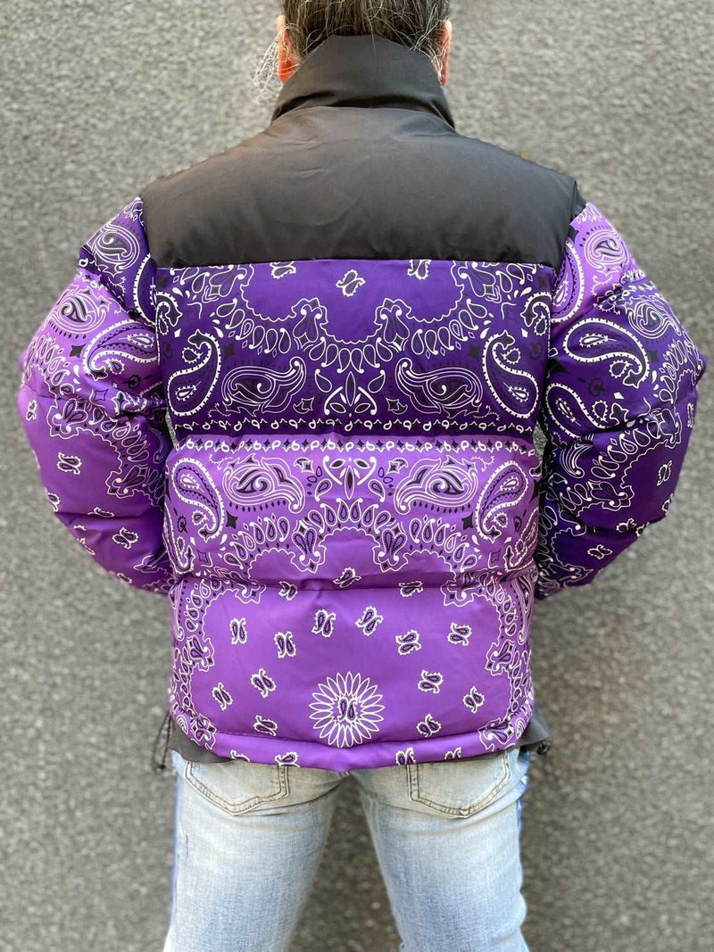 PAISLEY PATTERN PADDING JACKET：ペイズリーパターンパディングジャケット